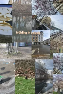 Frühling in Leipzig – Fotocollage